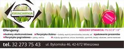 Irena Promny Kwiaciarnia, Wieszowa godziny otwarcia