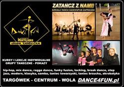 Dance4Fun Szkoła Tańca, Warszawa godziny otwarcia