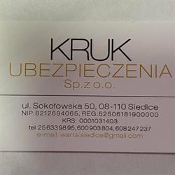 Pośrednictwo Ubezpieczeniowe. Stanisław Warchoł, Izabela Kruk, Siedlce godziny otwarcia