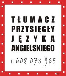 Paternoga Ireneusz. Tłumacz przysięgły jęz. angielskiego, Sanok godziny otwarcia