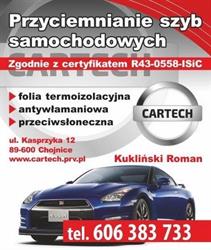 Cartech Roman Kukliński, Chojnice godziny otwarcia