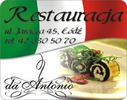Da Antonio. Restauracja, Łódź godziny otwarcia