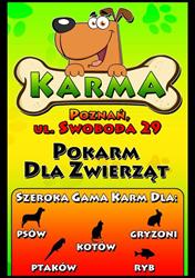 Karma-Pokarm dla zwierząt. Mikołaj Maśliński, Poznań godziny otwarcia