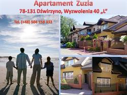Apartament Zuzia, Dźwirzyno godziny otwarcia