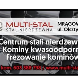 PPHU Multi-Stal Michał Laskowski. Stal nierdzewna kwasoodporna, stal nierdzewna żaroodporna, Mrągowo godziny otwarcia