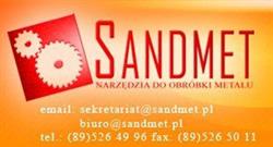 Sandmet Maszyny i Urządzenia Do Obróbki Metalu. Przecinarki taśmowe, wiertarki słupowe, Olsztyn godziny otwarcia
