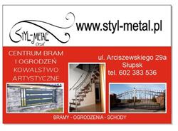 ,,STYL-METAL Orzeł" Centrum Bram i Ogrodzeń,Kowalstwo Artystyczne W.J.Orzeł, Słupsk godziny otwarcia