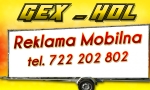 Reklama Mobilna Gex Hol, Krosno godziny otwarcia