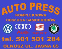 Auto Press. Marcin Ubysz, Olkusz godziny otwarcia