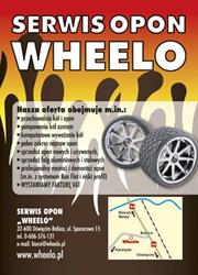Wheelo. Serwis Opon, Oświęcim godziny otwarcia