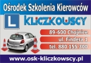 Ośrodek Szkolenia Kierowców Kliczkowscy, Chojnice godziny otwarcia