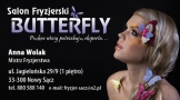 Salon Fryzjerski Butterfly, Nowy Sącz godziny otwarcia