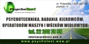 Psychotest - Centrum Psychologii Pracy, Warszawa - godziny otwarcia
