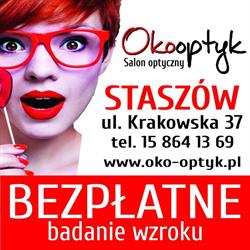 Oko-Optyk Zakład Optyczny, Staszów godziny otwarcia
