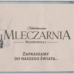 Klubokawiarnia Mleczarnia, Wrocław godziny otwarcia