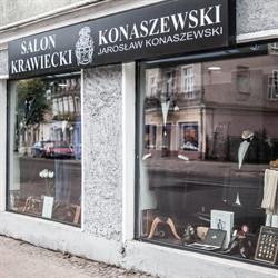 Konaszewski. Jarosław Konaszewski. Salon krawiecki, Gdańsk godziny otwarcia