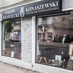 Konaszewski. Jarosław Konaszewski. Salon krawiecki, Gdańsk godziny otwarcia