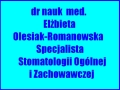 "e-Dent" Dr N. Med. Elżbieta Olesiak-Romanowska Gabinet Stomatologiczny Zabrze Centrum Wolności, godziny otwarcia