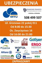 Diamond Finance Poznań - Tanie OC, godziny otwarcia