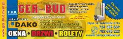 DAKO.Autoryzowany Parter Handlowy. NYSA, Ger-Bud F.H.U.., Nysa godziny otwarcia