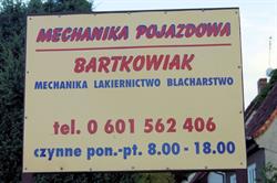 Mechanika Pojazdowa Jarosław Bartkowiak, Nowa Sól godziny otwarcia