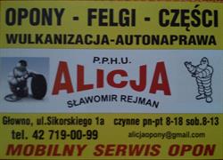 P.p.h.u. Alicja, Głowno godziny otwarcia