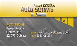 Auto Serwis Paweł Kosiba, Gołcza godziny otwarcia