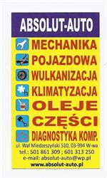 Absolut - Auto Rafał Bonisławski, Warszawa godziny otwarcia