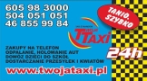 Twoja Taxi Żyrardów, godziny otwarcia