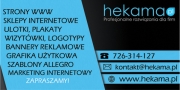 Hekama.pl Agencja Reklamowa - Banery, ulotki, reklama - Strony internetowe, Czerwionka-Leszczyny - godziny otwarcia