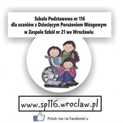 Szkoła Podstawowa Nr 116 Dla Uczniów Z Dziecięcym Porażeniem Mózgowym, Wrocław godziny otwarcia