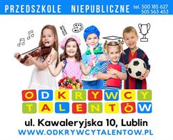 Przedszkole Niepubliczne Odkrywcy Talentów, Lublin godziny otwarcia