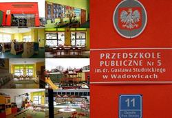 Przedszkole Publiczne Nr 5, Wadowice godziny otwarcia