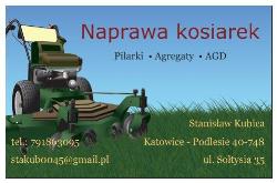 Naprawa Kosiarek Stanisław Kubica, Katowice - godziny otwarcia