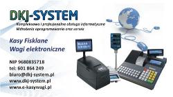 Dkj-System Kasy Fiskalne Wagi Elektroniczne Usługi Informatyczne, Kalisz godziny otwarcia