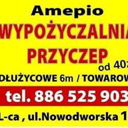 Wypozyczalnia AMEPIO Przyczep/Lawet Legnica, godziny otwarcia
