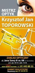 Optyk K.j.toporowski, Lublin - godziny otwarcia