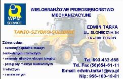 Wielobranżowe Przedsiębiorstwo Mechanizacyjne, Toruń godziny otwarcia
