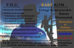P.H.U. BART-KOM Usługi Kominiarskie, Poznań - godziny otwarcia