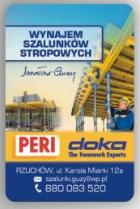 Wynajem Szalunków Stropowych Guzy Jarosław, Rzuchów godziny otwarcia