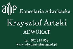 Kancelaria Adwokacka Adwokat Krzysztof Artski, Starogard Gdański godziny otwarcia