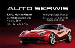Auto Serwis F.H.U. Marcin Płaczek, Żory godziny otwarcia