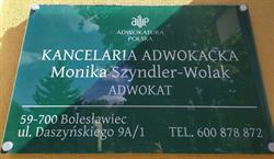 Kancelaria Adwokacka Monika Szyndler-Wolak, Bolesławiec godziny otwarcia