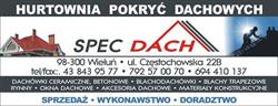 Spec Dach POKRYCIA DACHOWE, OKNA. RYNNY, Wieluń godziny otwarcia