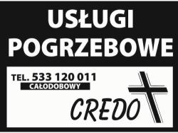 Firma Pogrzebowa Credo, Zamość godziny otwarcia