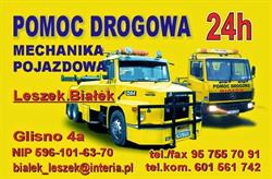 Białek Leszek Pomoc Drogowa, Lubniewice godziny otwarcia