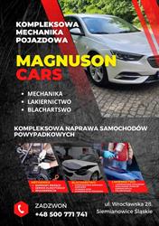 Magnuson Cars Mechanika & Lakiernictwo & Blacharstwo, Siemianowice Śląskie godziny otwarcia