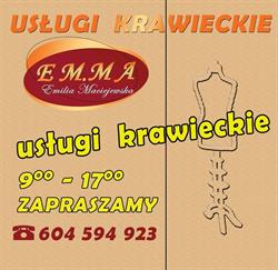 EM.MA Usługi krawieckie, Szczytno godziny otwarcia