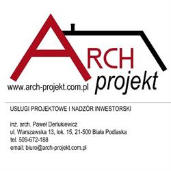 ARCH Projekt Usługi Projektowe Paweł Derlukiewicz, Biała Podlaska godziny otwarcia