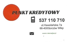 Punkt Kredytowy, Gorzów Wielkopolski - godziny otwarcia